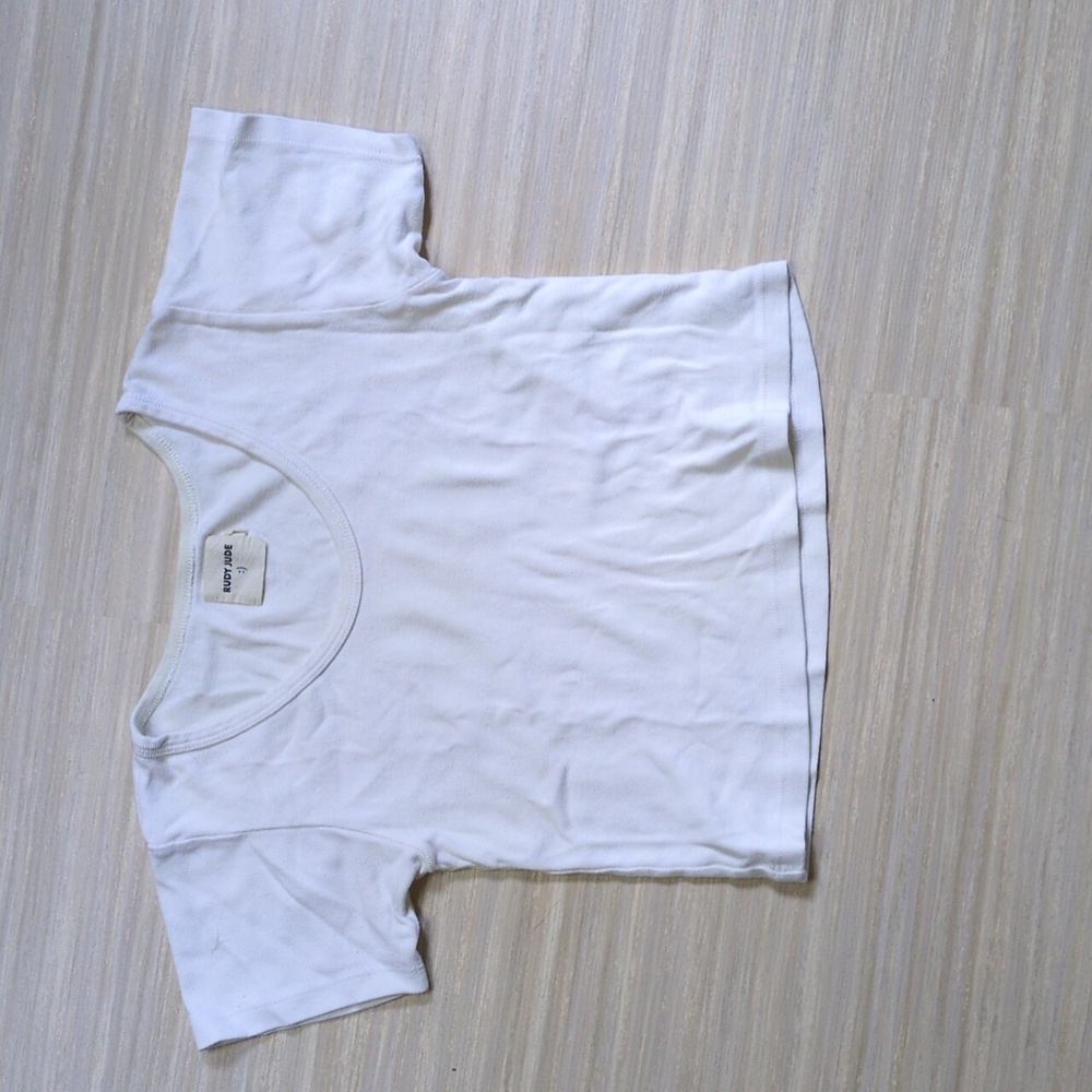 Rudy Jude White Short Sleeve Tee